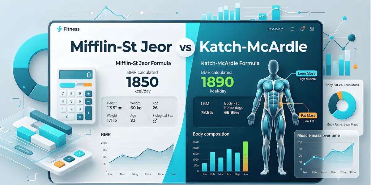 Mifflin-St Jeor vs. Katch-McArdle: Which BMR Formula Is Actually Right for You?